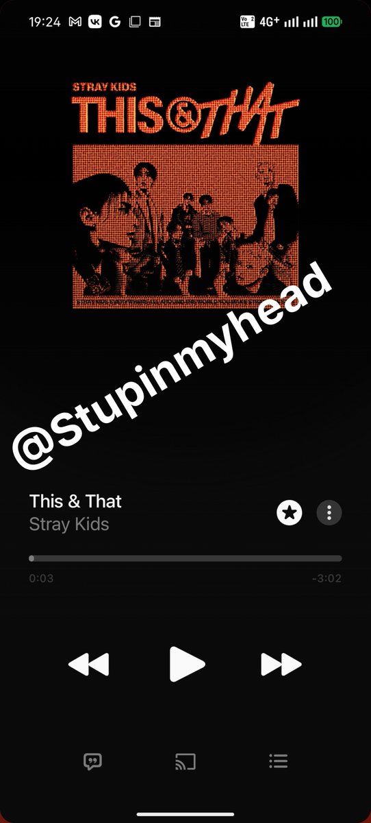 Stupinmyhead's tweet photo. This &amp; That on Apple music♥️
#StrayKids #스트레이키즈 #THIS_AND_THAT
#This_and_That_BurningTime https://t.co/NeSqSKlxO6