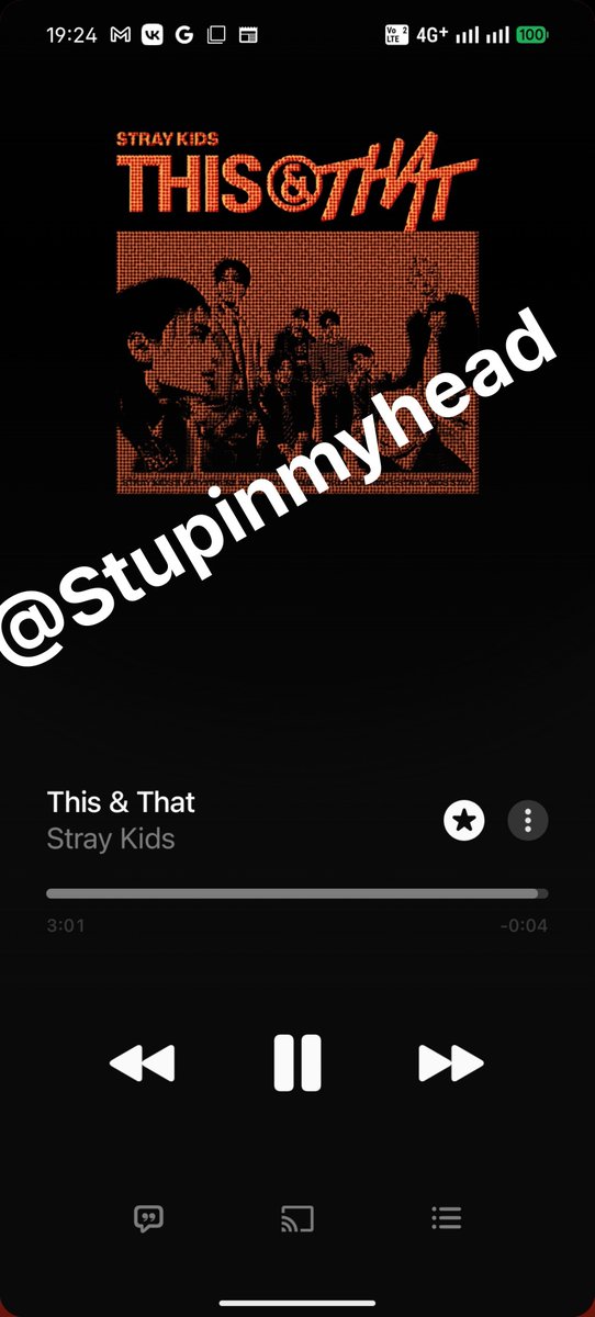 Stupinmyhead's tweet photo. This &amp; That on Apple music♥️
#StrayKids #스트레이키즈 #THIS_AND_THAT
#This_and_That_BurningTime https://t.co/NeSqSKlxO6