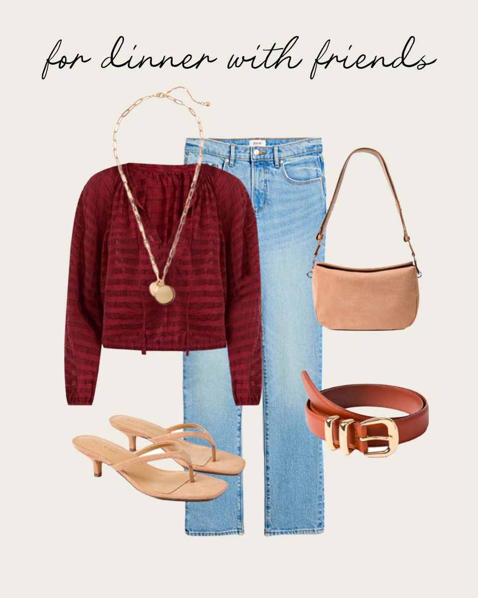 LOFT's tweet photo. A romantic top. Obsession-worthy denim. Endless styling possibilities. Shop the outfit combo that never fails at the link in bio. https://t.co/qY5FHYRoVZ