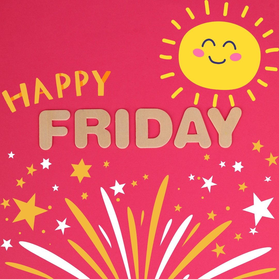 SharonCbd's tweet photo. It's Friday! Have a great time celebrating the things you love most and enjoy your weekend! #HappyFriday #Friday #weekend #celebrate https://t.co/gyMKhX4I6n