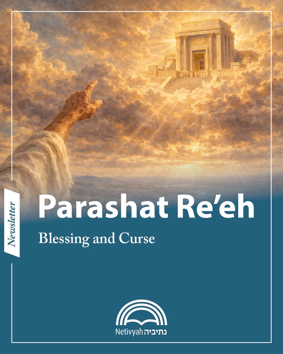 NetivyahIsrael's tweet photo. Parashat Re'eh challenges us to look beyond the surface of God's commandments, revealing how His instructions shape our choices, identity, compassion, and future in ways we may never have considered.
https://t.co/XjpkPssCFC https://t.co/iGmC3SIjPi