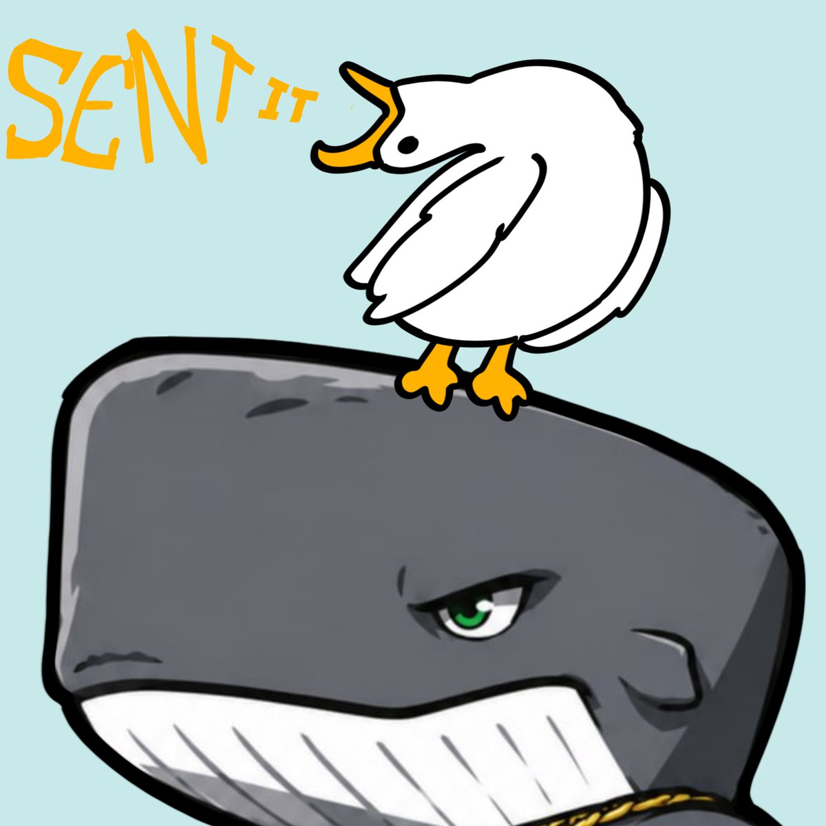 cashwhalememes's tweet photo. When you're the whale, everyone wants a seat. https://t.co/qj60vGzFC1
