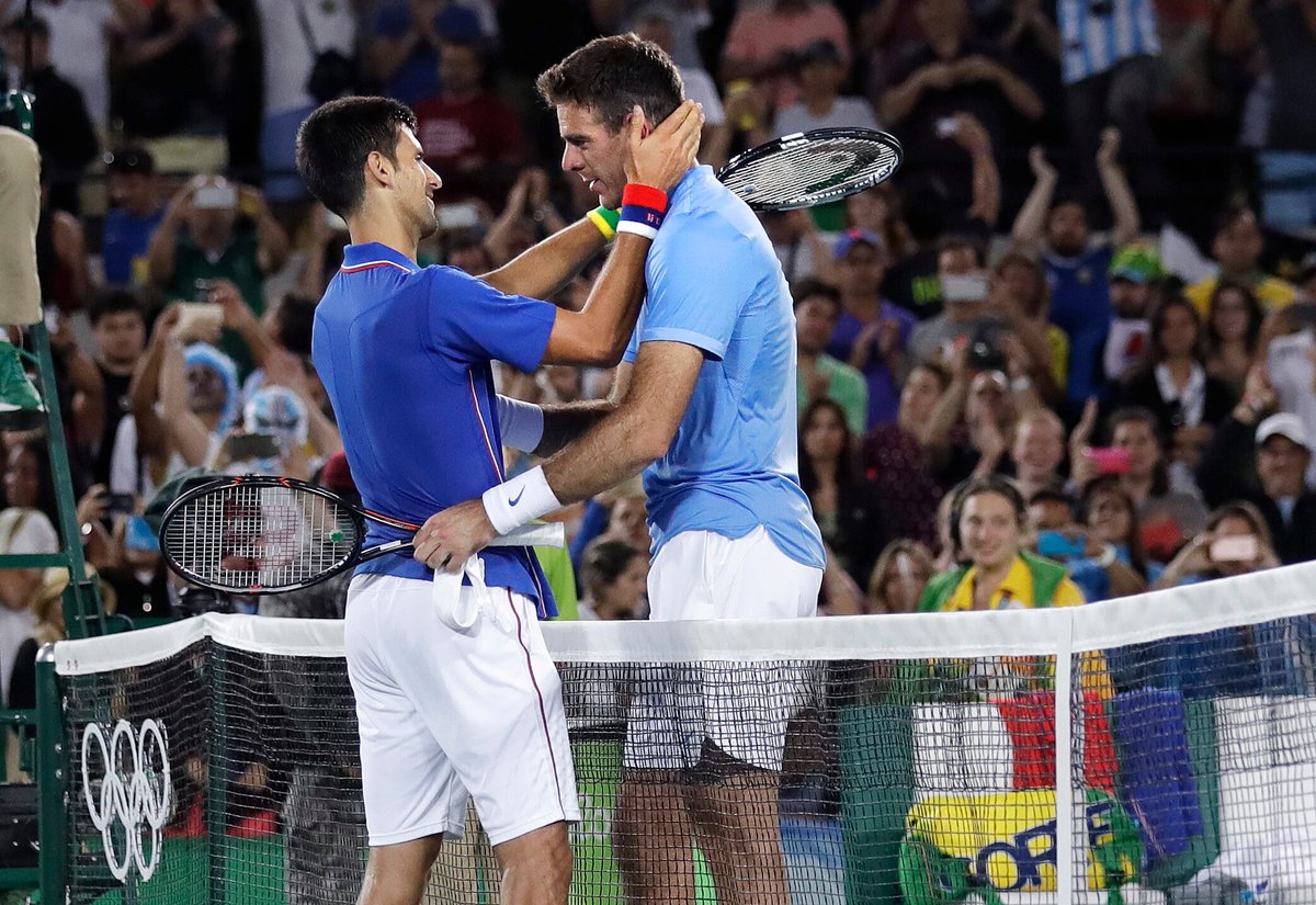 sebatorok's tweet photo. Hace 10 años, el 7/8/2016, @delpotrojuan comenzó el día encerrado en un ascensor de la Villa Olímpica durante 40m... 
Unas horas después le ganó a Djokovic, en el primer paso de una historia increíble que terminó con la medalla plateada de #Rio2016. 
https://t.co/MitlXRKLJM https://t.co/YHFcofUZg6