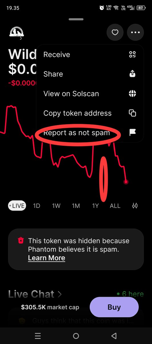 koleqza's tweet photo. @cryptoxmon Report as not spam. Someone who doesn't like it might report our token as spam. https://t.co/8vfuNB4Ibq