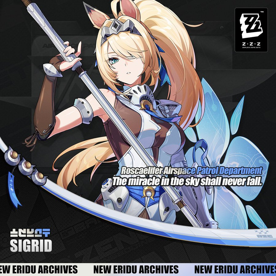ZenlessArmorers's tweet photo. ⛨ Hello for the 3rd time(rebranding so much ik), #zzztwt . From now on(until Raven becomes playable), this account is dedicated to all Armorer class agents and Sigrid from #ZenlessZoneZero

⛨  ♡ and ↻ are appreciated!!

⛨ #promotwt #zzz #zzzero📷 #armorer #sigrid #claret https://t.co/Pu6Y5mS9pM