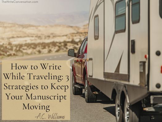 BRMCWC's tweet photo. How to Write While Traveling: 3 Strategies to Keep Your Manuscript Moving from @ACW_Author on @EdieMelson #writing #writingtips https://t.co/pdmnAtki0y https://t.co/G411lZRGMA
