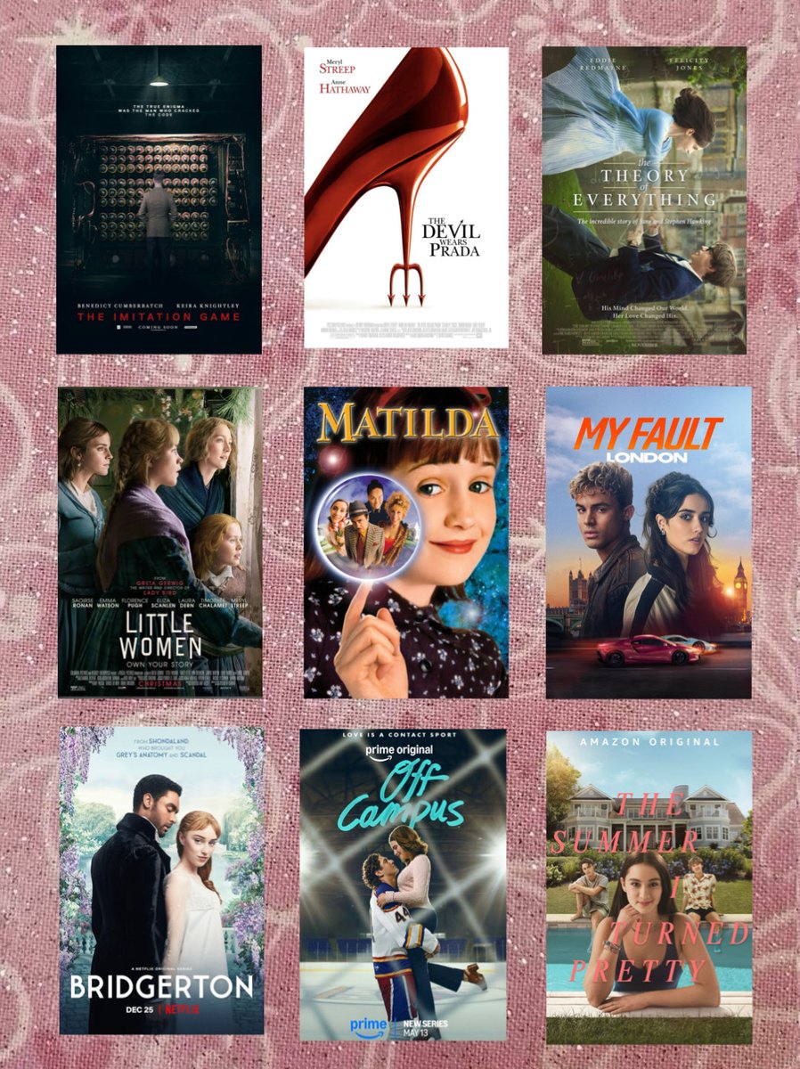 laylafilms__'s tweet photo. ⋆𐙚 ̊.

映画垢はじめました🦢🤍

海外の映画やドラマを好きな時にのんびり観ている06大学生です🪄
たくさん仲良くしてください…！

♡や↻、無言フォローで気になった方お迎えさせていただきます🪻

#映画好きな人と繋がりたい
#映画好きと繋がりたい https://t.co/a6cj3vhKyB