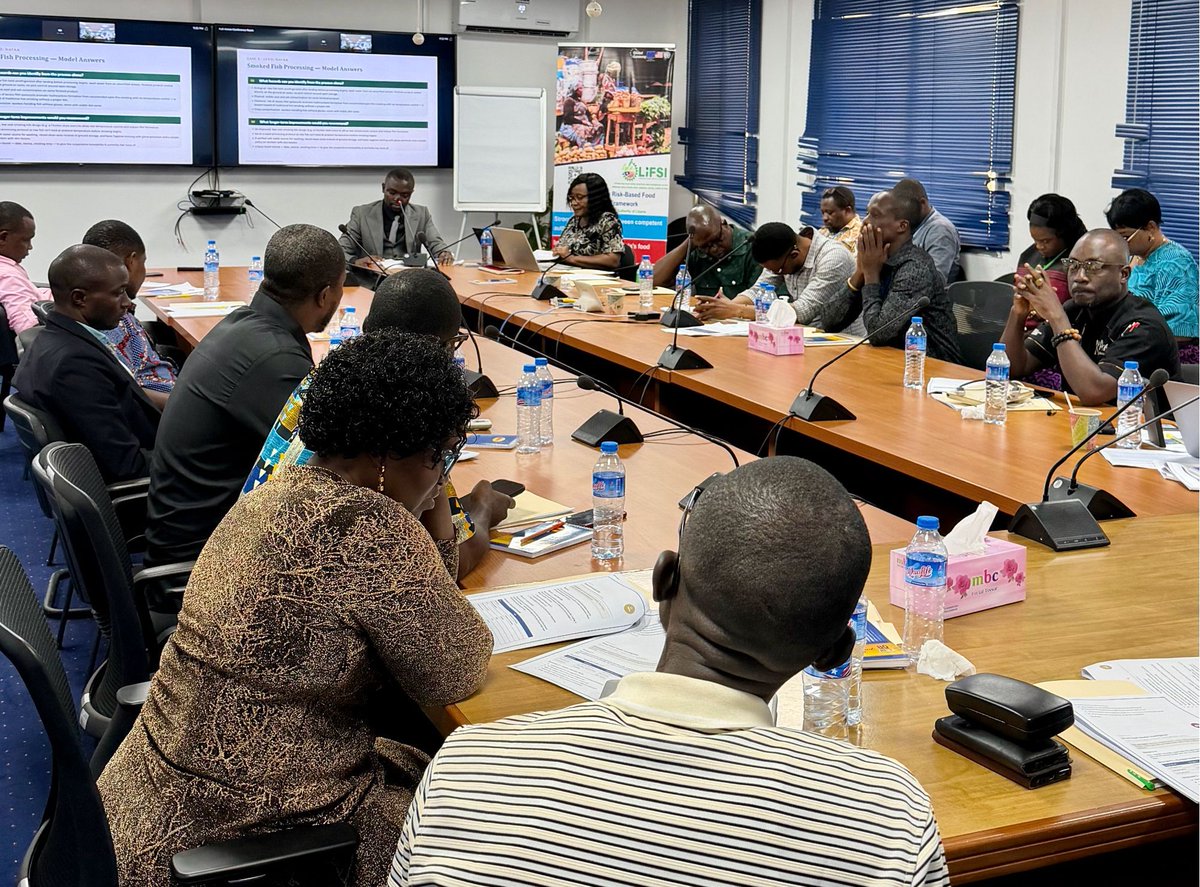 libfoodsafety's tweet photo. Yesterday, EU-LiFSI and the Food Authority of Liberia brought together public and private sector stakeholders to advance a Risk-Based Food Inspection Framework for Liberia, strengthening food safety and public health.
#FoodSafety #Liberia #RiskBasedInspection #SafeFoodForAll https://t.co/c76jjnOwMH