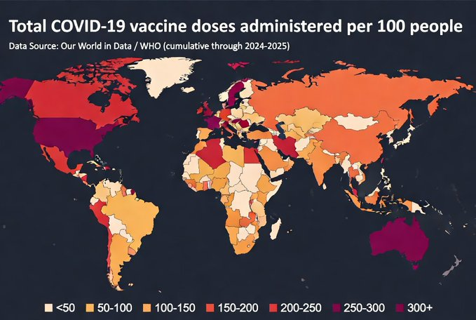 orig_outcast's tweet photo. @MaryBowdenMD Probably just a coincidence that COVID vaccine dosage in each country correlates with increased cancer rates: https://t.co/zWVXsTceAF