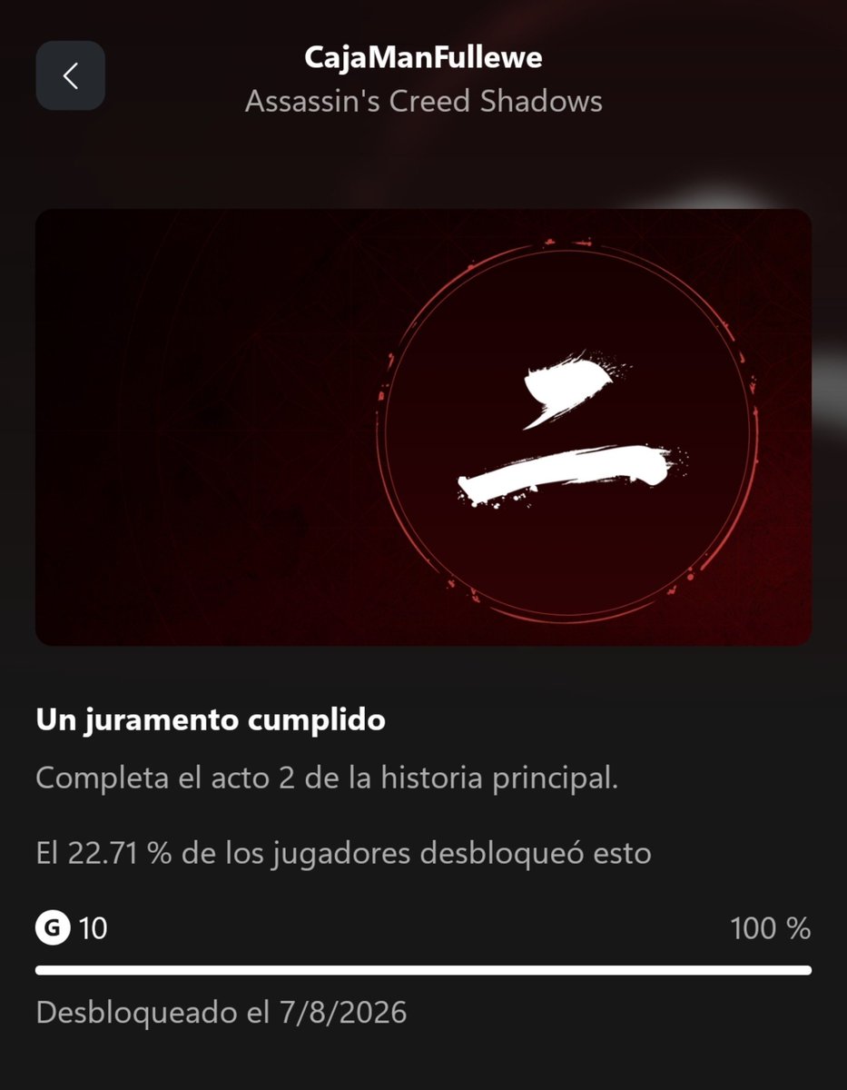 CajaManFull's tweet photo. Llevo más de un mes de juego y recién pude completar el capítulo 2 JAJA 😭😭😭
Por eso es que nunca he terminado un Assassin's Creed https://t.co/hnLcVnaUYY