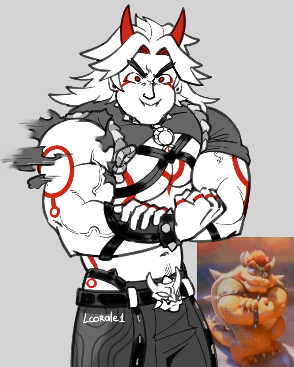Lcorale1's tweet photo. I havent draw #Itto in a whileee https://t.co/6z49hVYcRg