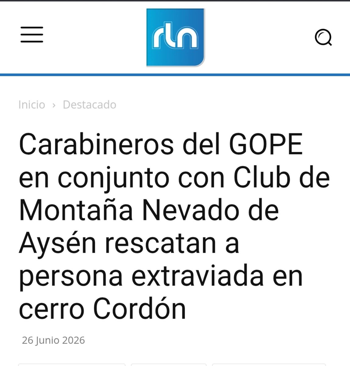 cristobalreus's tweet photo. Se entiende la angustia por un familiar o amigo que esta perdido en la 🏔. Pero no nos confundamos, esa temeridad pone en riesgo a ellos mismos y a los equipos de rescate y moviliza recursos públicos que pueden destinarse a otras emergencias. Son irresponsables. #Corta https://t.co/9Ed3k9u5Fp