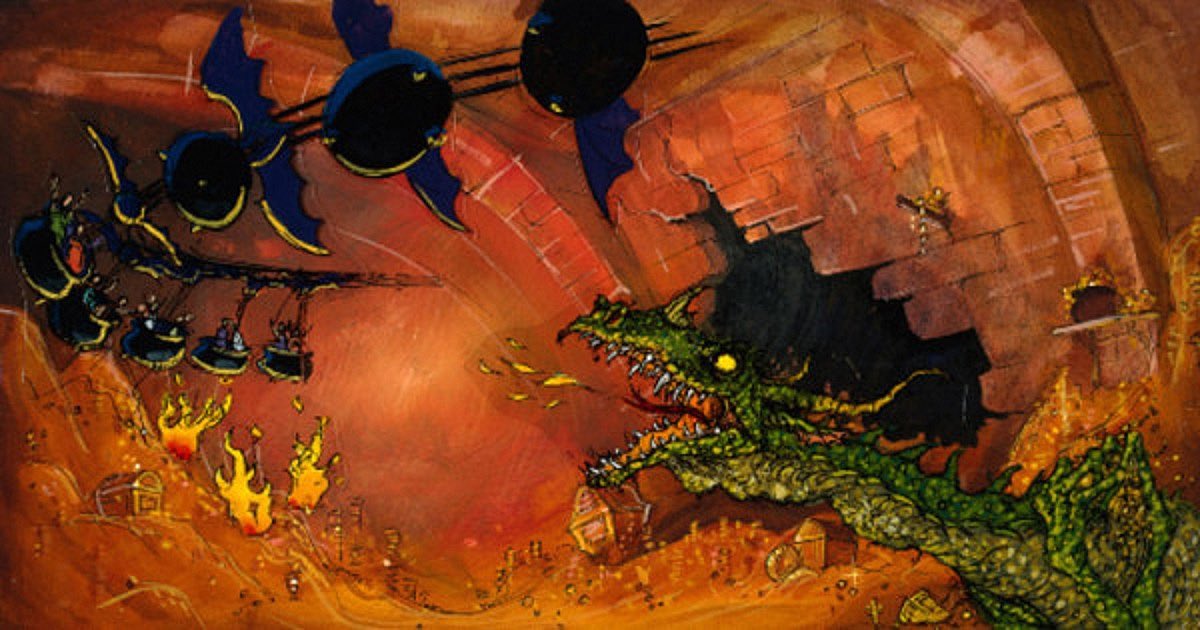 JimShull's tweet photo. If #D23 presents a Maleficent launched coaster with inversions to be the #MagicKingdom version of #VelociCoaster to finally bring the #BeastlyKingdom dragon to #WDW that would be nice. https://t.co/jzHMd8jv1I
