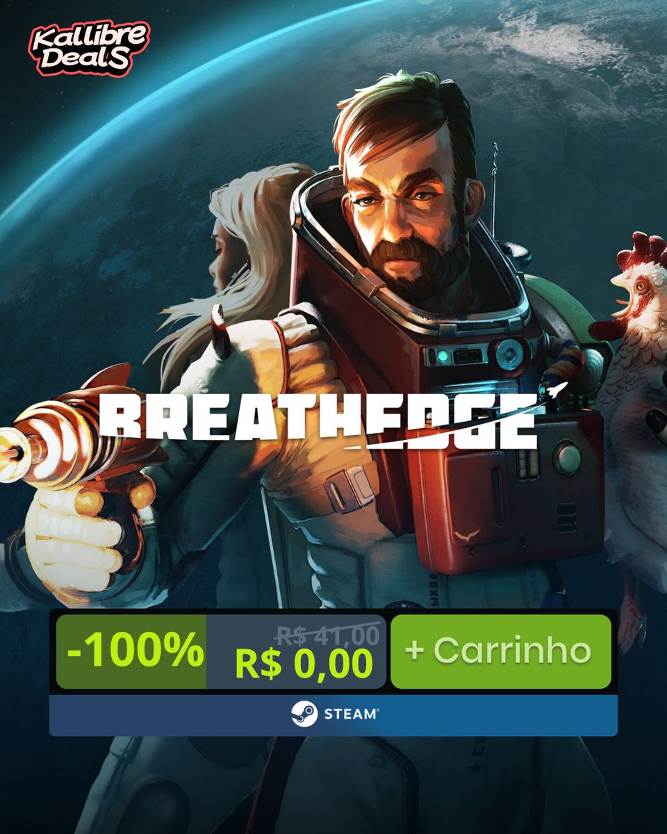 kallibredeals's tweet photo. 🚨JOGO DE GRAÇA

Breathedge está DE GRAÇA no Steam
- Resgate até o dia 9 de Agosto para ser seu para sempre.

🔗Link: https://t.co/0yQoyPhLW2 https://t.co/wCYeGro8sS
