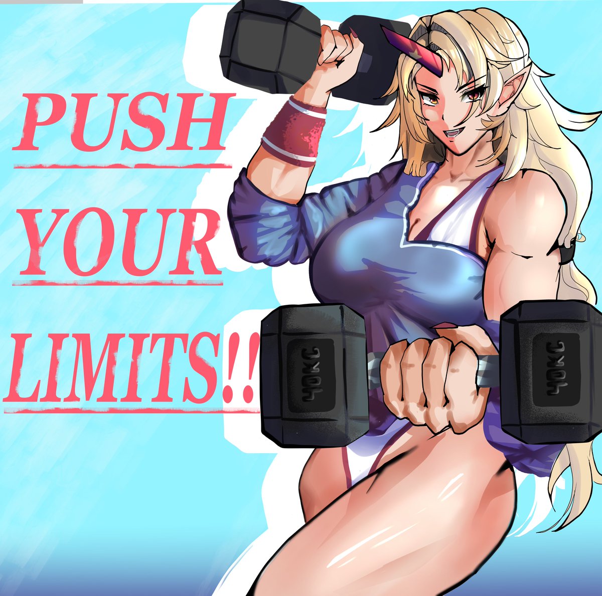 Kanacake2525's tweet photo. #東方Projectㅤ
Yuugi motivational poster
Don't slack off on your training! https://t.co/LBywfpDGar