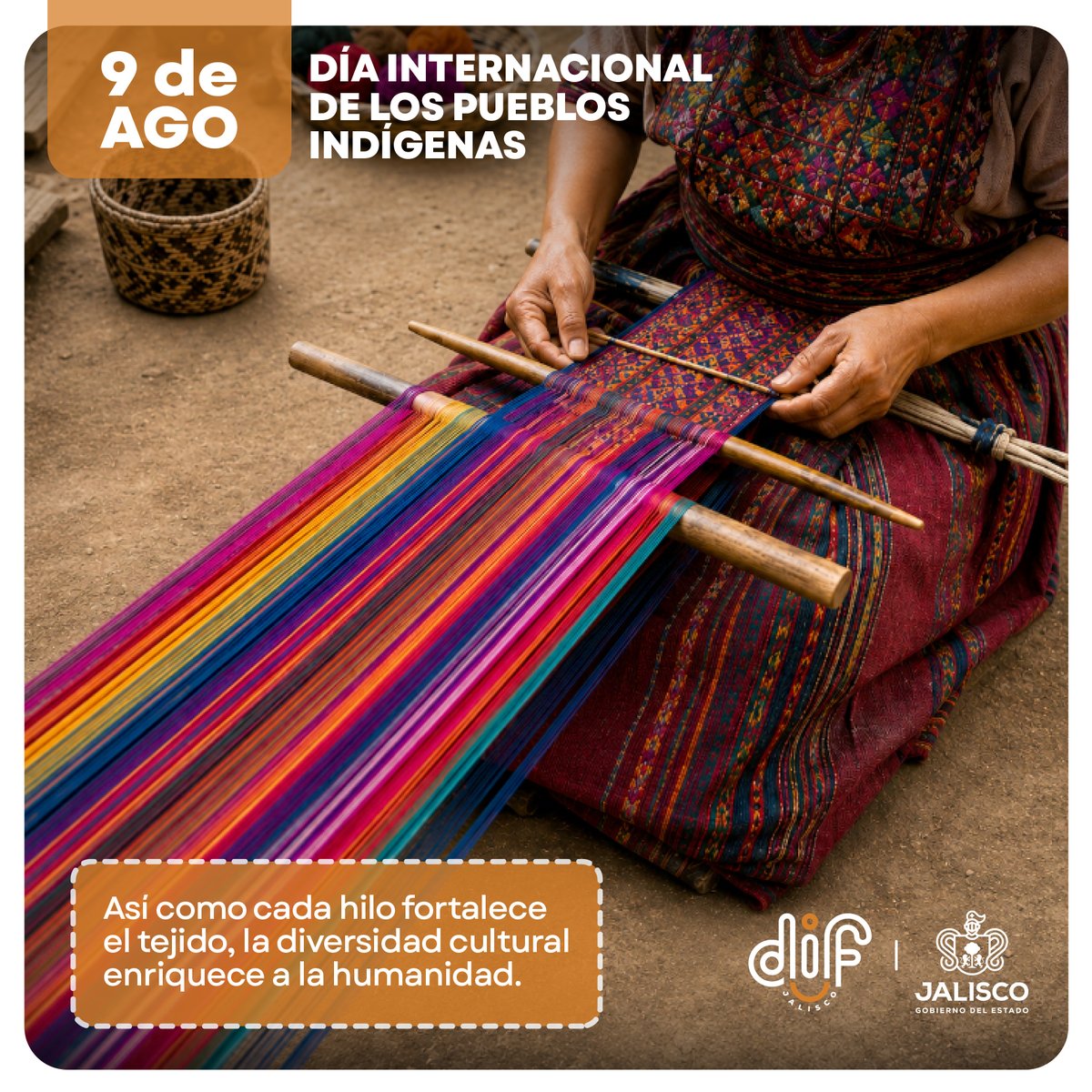 DIFJalisco's tweet photo. Más de 5 mil pueblos indígenas habitan el mundo, y debido a la discriminación que padecen, constituyen uno de los grupos con mayores niveles de exclusión.
Hagamos del respeto y reconocimiento, una actitud activa. #DíaInternacionalDeLosPueblosIndígenas #DIFContigo https://t.co/qDyXBZrKUf