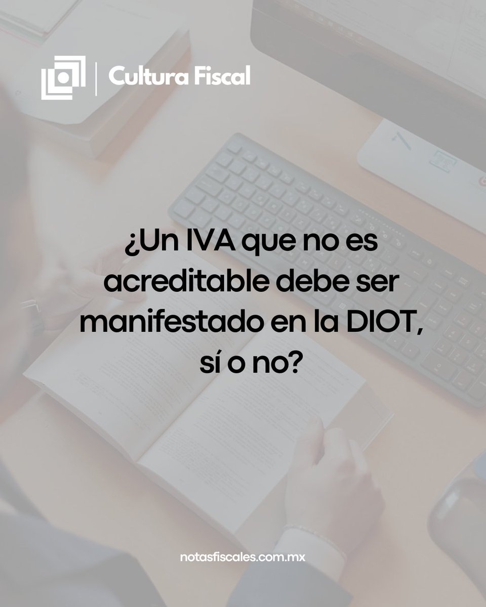 NotasFiscales's tweet photo. Queremos conocer tu opinión. 👇
💬 Déjanos tu respuesta en los comentarios y, sobre todo, cuéntanos por qué.
Abrimos el debate. ⚖️
#CulturaFiscal #NotasFiscales #IVA #DIOT #Fiscal #Contadores #Fiscalistas #DebateFiscal https://t.co/HnmOJtOvVP