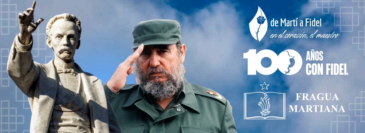 MuseoFragua's tweet photo. 🇨🇺📖🌹

| #DeMartíAFidel 
| #100AñosConFidel 
| #FraguaMartiana https://t.co/I7PDEhxE05