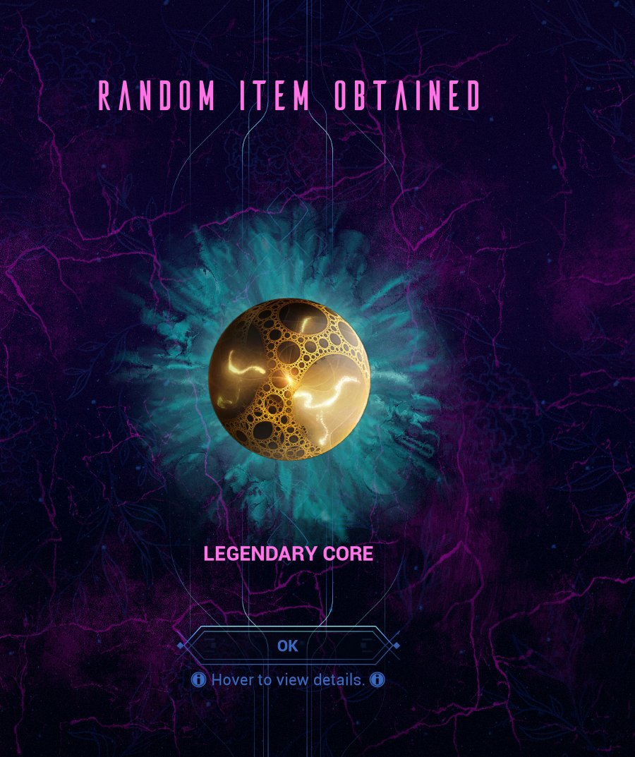 LunaHierae's tweet photo. ok so i just turned this game on after almost a whole month...
"oh nice, Baro's here, let's check what he got"
"hmm yea, got everything already... let's check the surplus i guess"
and bro just drops me a legendary core
thanks i guess? :D https://t.co/J0qxZkugic