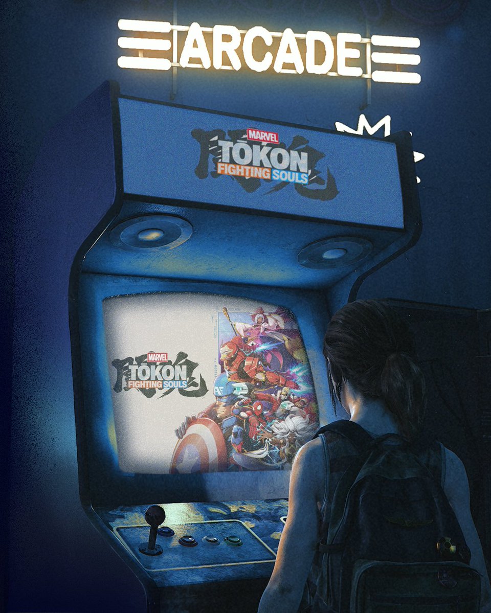 Naughty_Dog's tweet photo. A huge congrats to @ArcSystemWorksU on this week's launch of @MARVELTokon: Fighting Souls!

We know Ellie has all her combos memorized. 💥💥💥 https://t.co/slG5aX8uIH