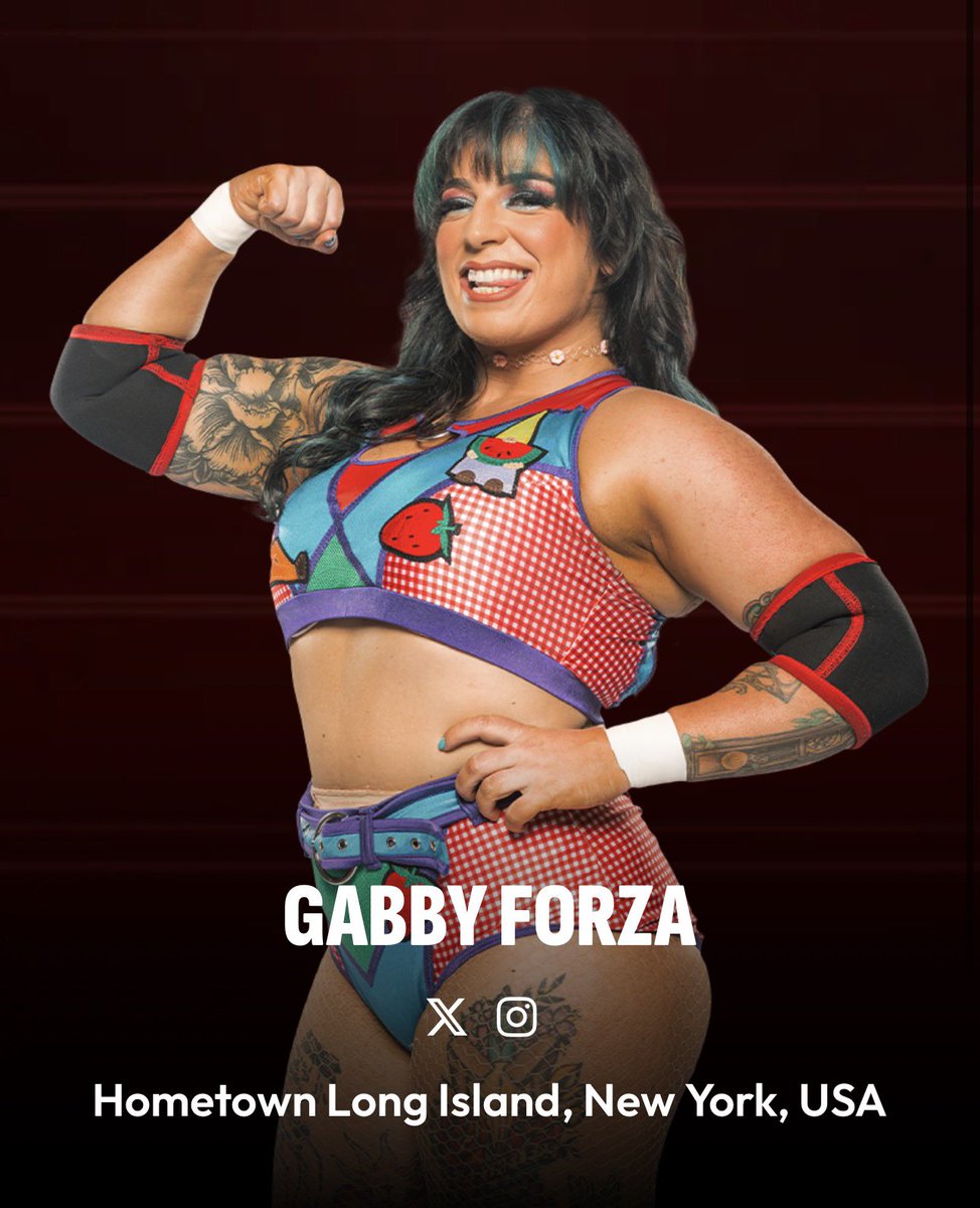 WrestlingCovers's tweet photo. Gabby Forza has been added to the TNA roster page.

The Gnomie is officially a KNOCKOUT. https://t.co/0K9oXCGGT2