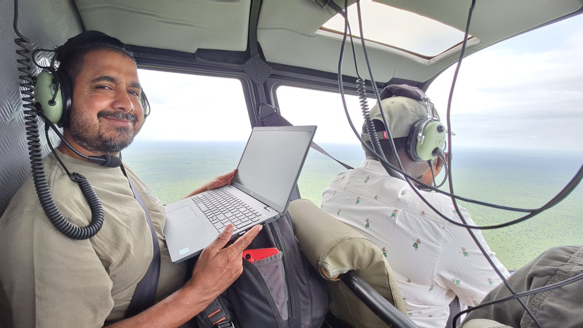 gingosamuel's tweet photo. Meet Mr. Florington Aseervatham, Country Director and Representative of African Parks in South Sudan 🇸🇸.

During our final two hours flying over Boma National Park, we came across a breathtaking herd of antelope numbering close to 500,000 animals. As we soared above the endless sea of wildlife, Florington was left speechless. He could only smile, whisper "wow," and take in the moment with tears in his eyes.

That is the power of the Great Nile Migration.

When you witness the largest land mammal migration on the planet, something changes within you. It is more than a wildlife spectacle, it is an emotional, humbling, and almost spiritual experience that reminds you of how extraordinary our natural world truly is.

From Boma, we continued our journey to Badingilo. Even during the flight, Florington was focused on his laptop 💻, preparing for meetings awaiting him back in Juba the next day. Watching that level of dedication reminded me that conservation is driven by people who carry a vision far greater than themselves. Their commitment to protecting one of the world's greatest natural wonders is both inspiring and deeply motivating.

This journey introduced me to some of the most passionate and committed conservationists I have ever met; people whose love for wildlife and belief in South Sudan's future shine through everything they do. It is an honor to share this mission and fellowship with them.

The day after we returned to Juba, Florington sent me a simple message: "I miss Boma."

I understood exactly what he meant.

Boma has a way of staying with you long after you leave. Its vast landscapes, incredible wildlife, and untamed beauty leave an imprint on the heart that is impossible to forget.

Together, let us continue telling this story, protecting this landscape, and ensuring that future generations can experience the wonder of the Great Nile Migration.

#VisitSouthSudan #GreatNileMigration #BomaBadingilo #AfricanParks #Conservation #SouthSudan
