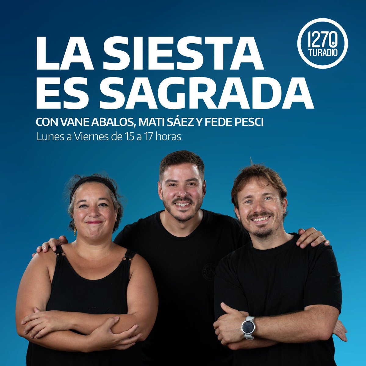 provincia1270's tweet photo. Llega el recreo de todas las tardes #LaSiestaesSagrada 🎧15 a 17hs
🎙️@matsaez @Abalos_V @FedePesci
🔘Floriana Assenti, Fran Etchepare y @juansilvaradio
💻https://t.co/jKejIHcpvt
📲App 👉https://t.co/Clf0fMzYeL
#UnMontóndeRadio #TuRadio #AM1270 #RadioProvincia https://t.co/tubZy7kSiu