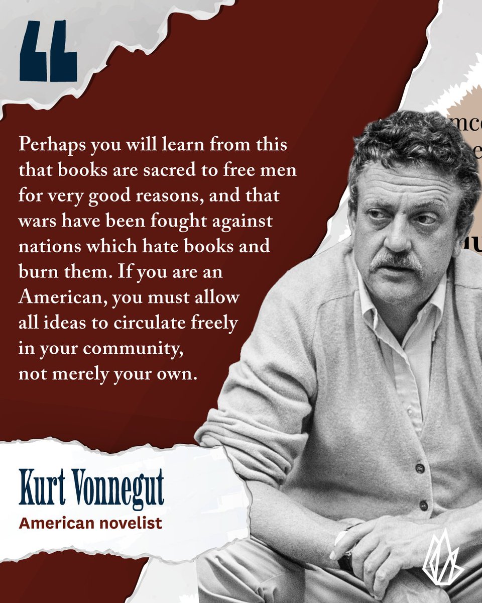 TheFIREorg's tweet photo. Books preserve the arguments of the past.
Free speech keeps those arguments alive, generation after generation. https://t.co/SJMi0L9Iks