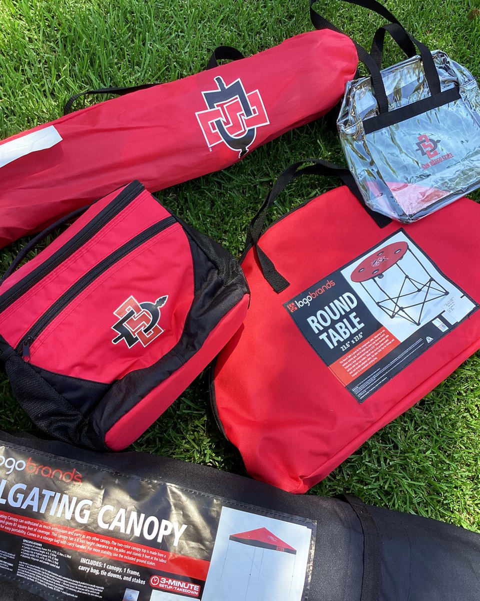 SDSUBookstore's tweet photo. Whether you're hitting the trails this summer or counting down to kickoff at Snapdragon Stadium next month, gear up with SDSU outdoor essentials and show your Aztec pride wherever you go. ❤️🖤
#SDSU #SDSUBookstore #AztecPride #GameDay #OutdoorAdventure #CollegeLife https://t.co/HAwcC012Ah