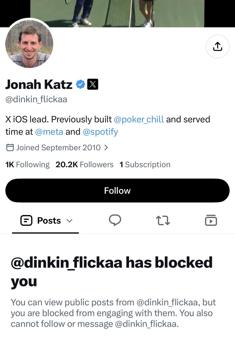 ImMeme0's tweet photo. Hey @elonmusk, would you kindly ask your new Head of Product to unblock me?

I understand he blocked me over differing political opinions, but he is representing the company, not himself personally, and X stands for freedom of speech. Using a platform role to silence disagreement directly undermines the principle the company claims to defend. 

Thank you in advance.
