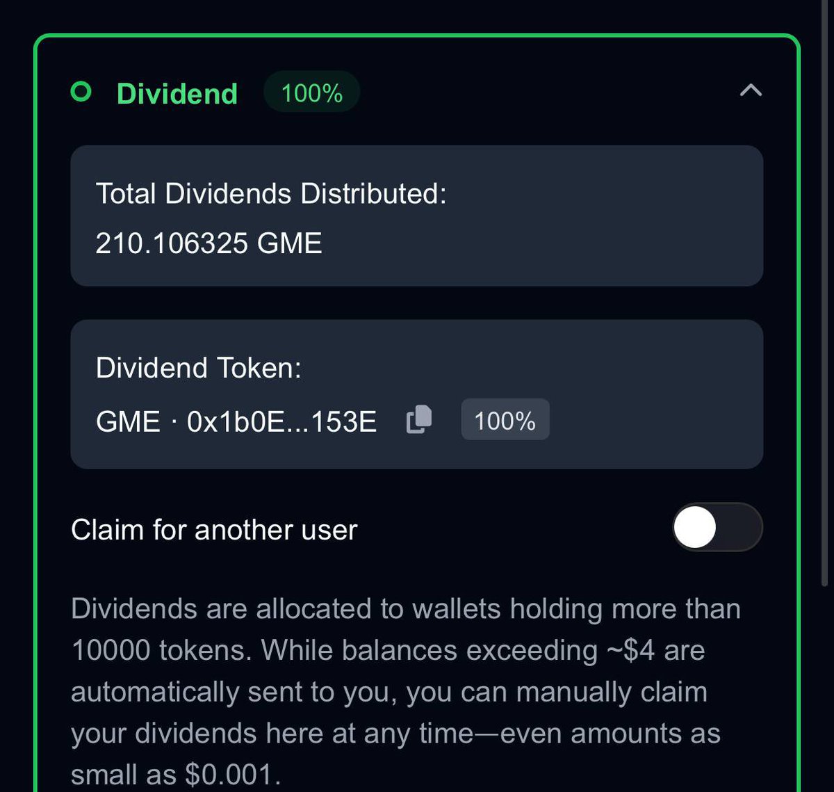 Tygr__Hood's tweet photo. $GME Stock distributed between TYGR holders: $3990 https://t.co/ltUZLVAOU5