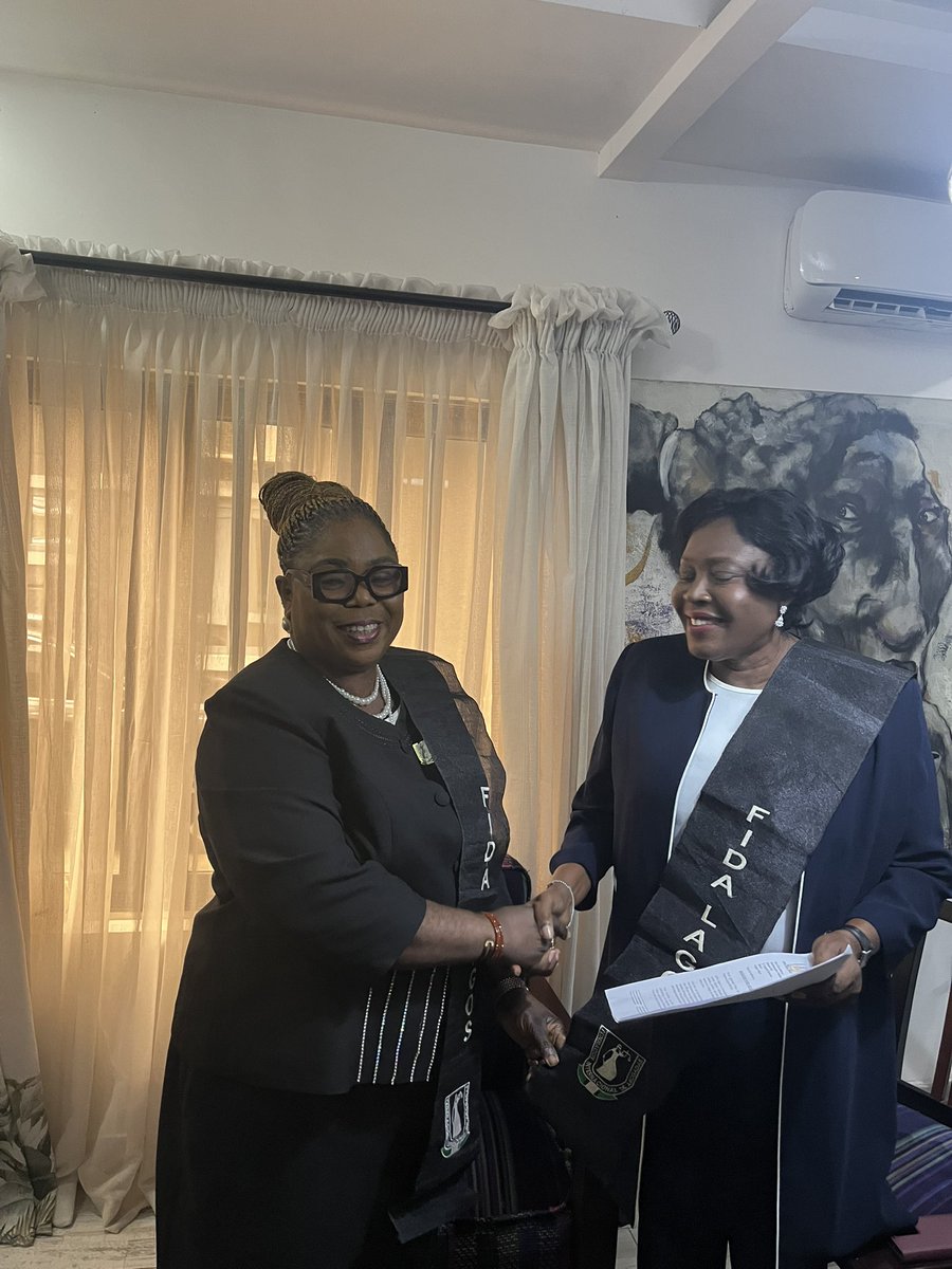fmarcusbello's tweet photo. Honoured to host the distinguished women of FIDA on July 29, 2026, and deeply grateful to be recognized as a FIDA Icon. 
Thank you, FIDA, for advancing justice and dignity for women and children. https://t.co/ZRkefmALDi