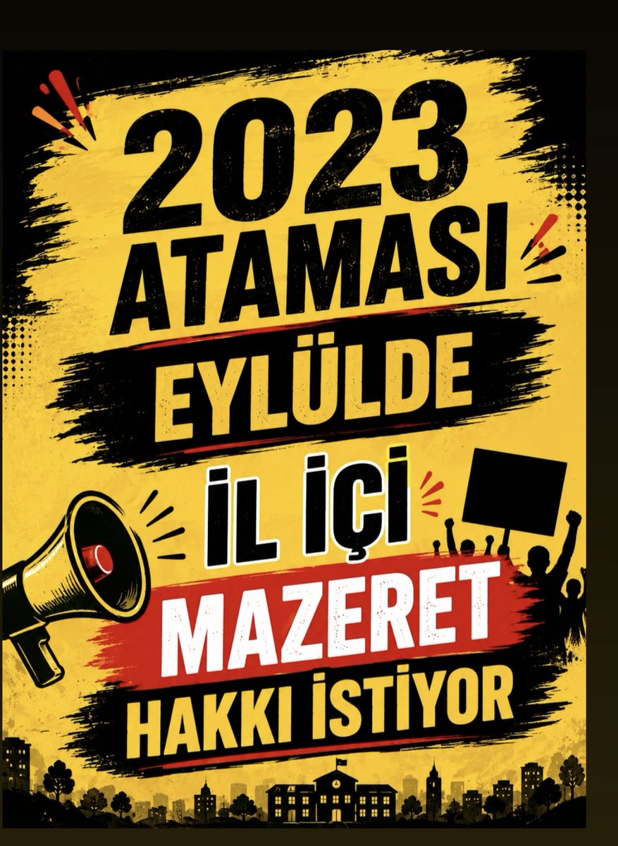Kedolover37's tweet photo. @Yusuf__Tekin 2023te atanan öğretmenler olarak EYLÜLDE İL İÇİ MAZERET TAYİNİ HAKKI KULLANMAK İSTİYORUZ lütfen sesimiz olun 🔊🔊 Lütfen mağdur olmayalım 📢🔊 https://t.co/FwmbPkzvyN