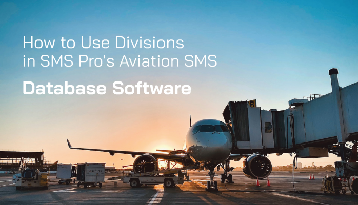 SMS_Pro's tweet photo. How to Use Divisions in SMS Pro's Aviation #SMS Database Software https://t.co/JyHZHQUbRu https://t.co/qC44LKun4t