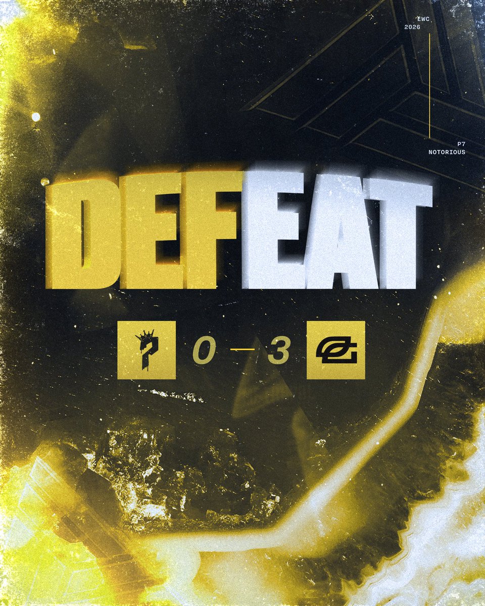 P7eSportsNA's tweet photo. Couldn’t take the reigning champs down. 

GGs @OpTic, Good luck in the rest 💚

#BeNotorious👑 https://t.co/TrnEJBf1ZD