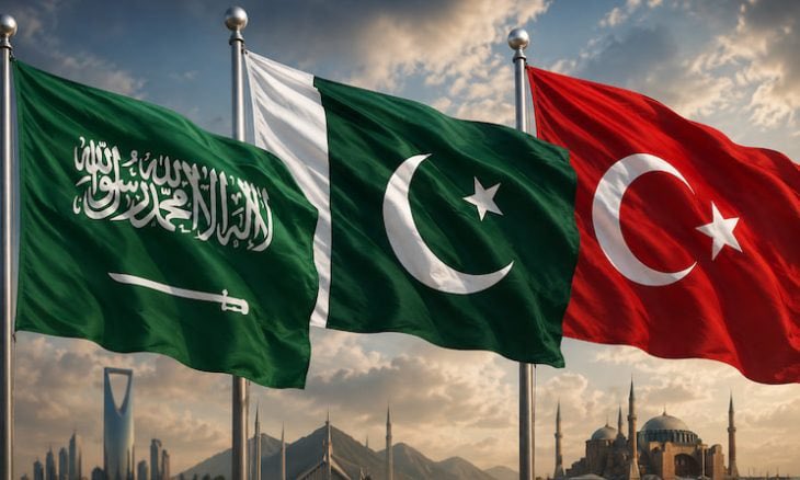Abdulkhaleq_UAE's tweet photo. مسؤول ايراني يصف الحلف السعودي التركي الباكستاني الدفاعي الذي اعلن عنه اليوم بأنه "حلف ورقي". https://t.co/ajtUx5z8ZA