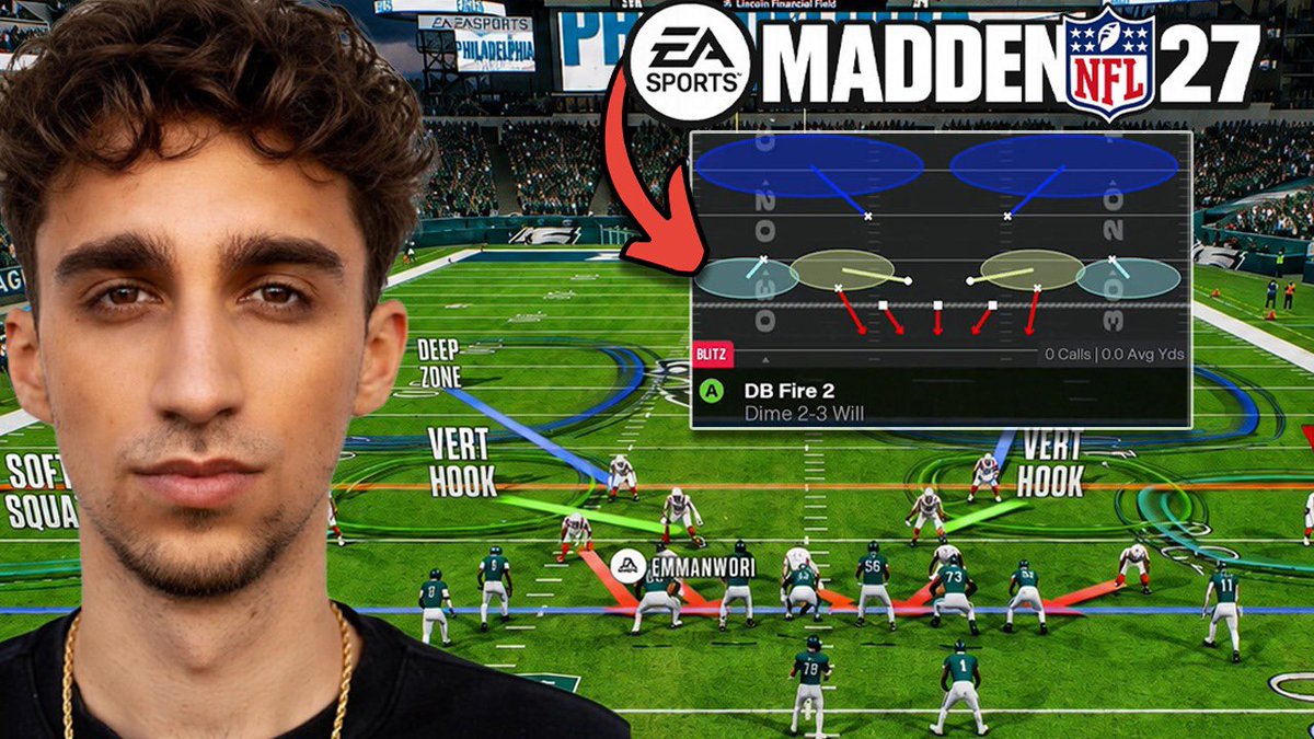 GoatGeezy's tweet photo. The Best Defense In Madden 27⬇️ https://t.co/jiv1ilgo54