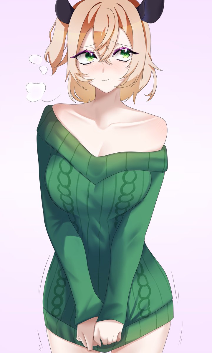 denpadreamscape's tweet photo. don't be so nervous! 💚

#nimagery #digitalart #vtuber https://t.co/OpnnaXMGM1