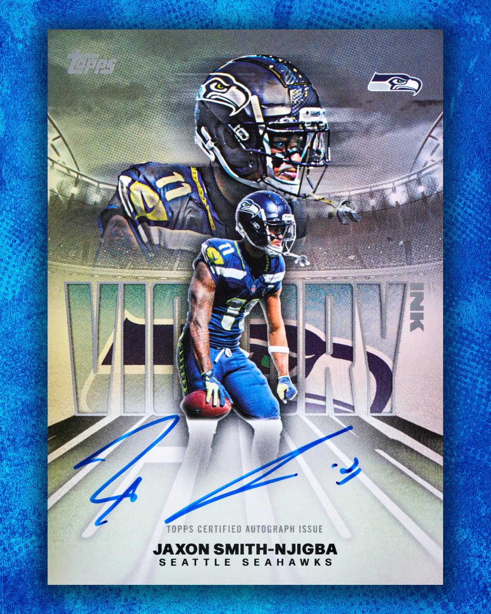 Topps's tweet photo. FIRST LOOK: New 'Victory Ink' autograph cards in Topps Flagship Football https://t.co/slRM90YDpR