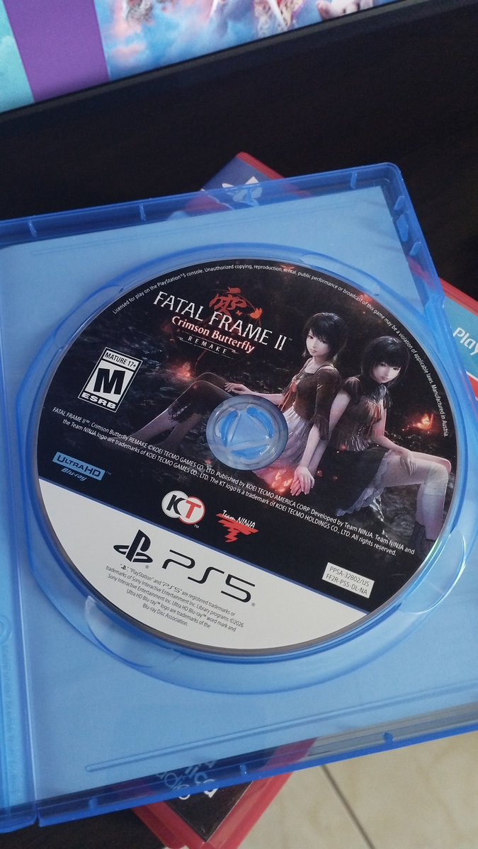 Replicanty_'s tweet photo. Sextou 🦋
#FatalFrameCrimsonButterfly #FatalFrame2 #FatalFrameRemake https://t.co/cKls3p1YvV