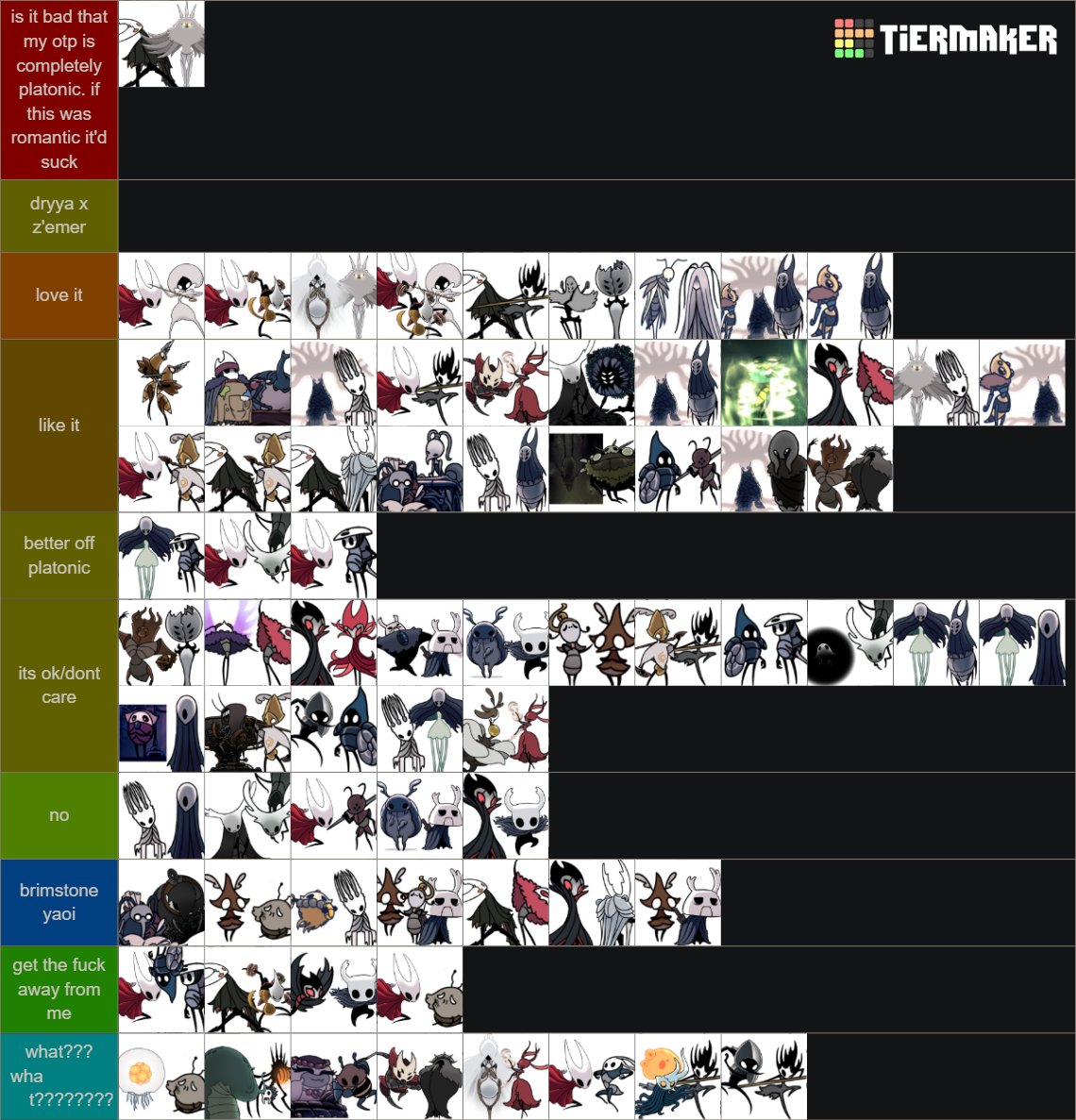 reidabesteroo's tweet photo. tl is full of people doing this tierlist so i did it too https://t.co/UWN4oTL9Y4