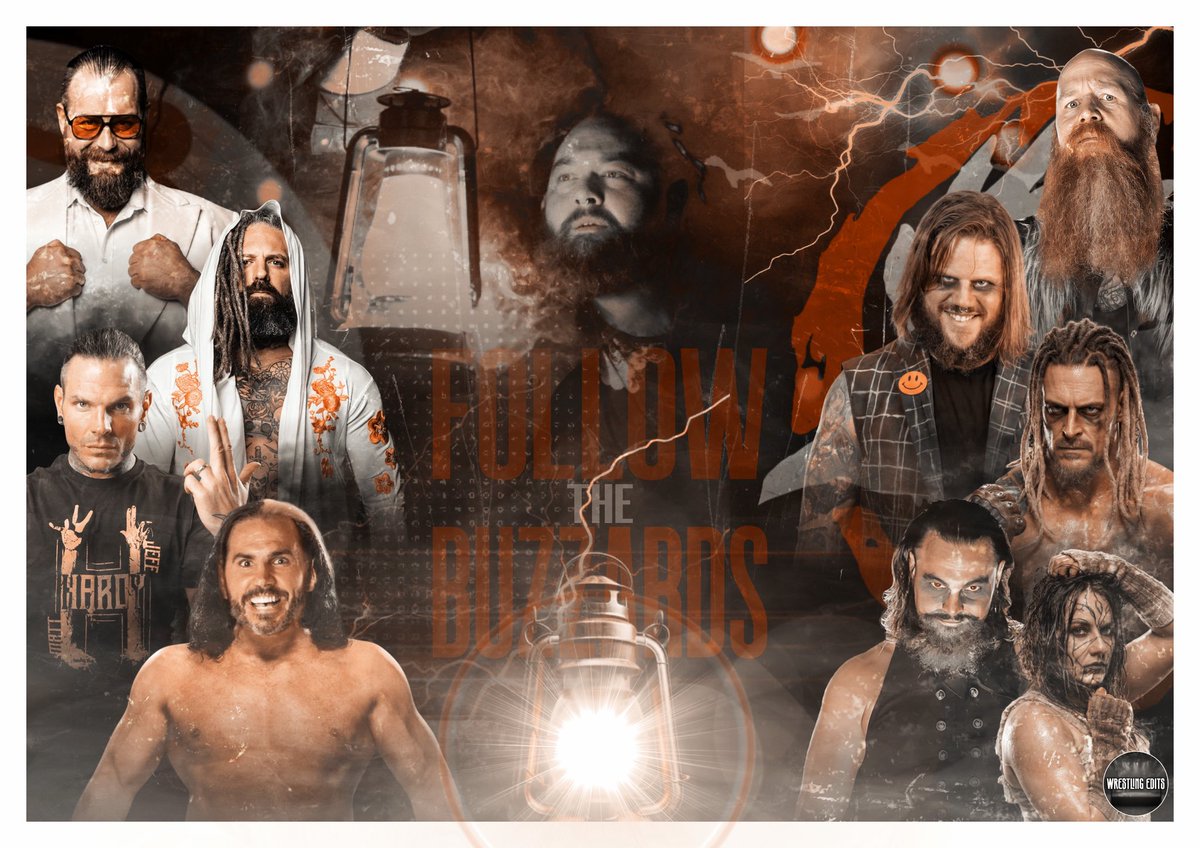 TribalGoat's tweet photo. Follow The Buzzards, you dig? ⭕️ #BrayWyatt #WyattSicks #DexterLumis #NikkiCross #ErickRowan #JoeGacy #BoDallas #WindhamRotunda #TaylorRotunda #HardyBoyz #TheRighteous #LetUsIn #WyattFamily #LifeIsACircle @Windham6 @WyattSicks @TaylorRotunda @nikkistorm08 @ErickRedBeard @JoeGacy @robfee @NoNamexVincent @DEATHxWALKS @MATTHARDYBRAND @JEFFHARDYBRAND @SOAismyReligion @EricGrubb17 @CWrestlingUK @Christomatteson @JCalynnArt @DarkSavior1047 @UncleHowdy @Callosumstudios @WrestlingDazeYT @WyattsCurry @brunoradke6 @WyattSick6 @BrittanyKay5150 @SuperNovaDavid @SisterFirefly