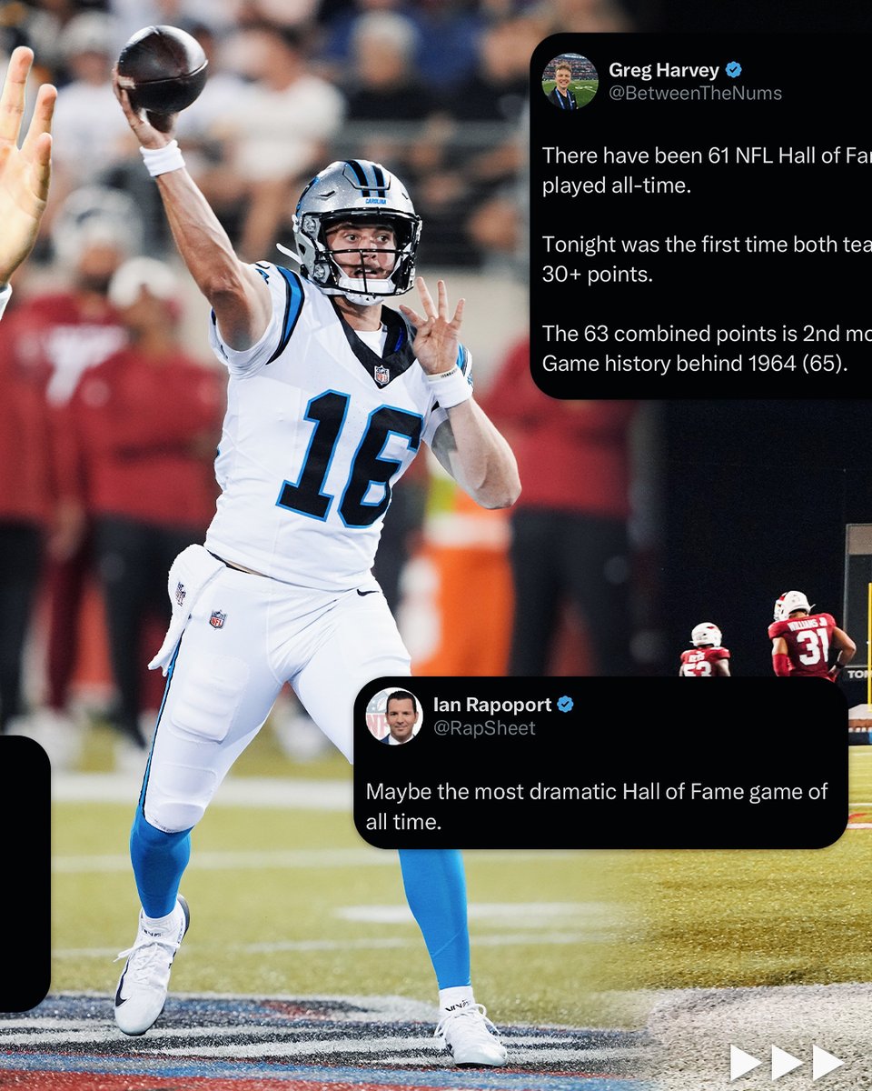 ProFootballHOF's tweet photo. The Hall of Fame Game reviews are in... https://t.co/ntADy36rh4