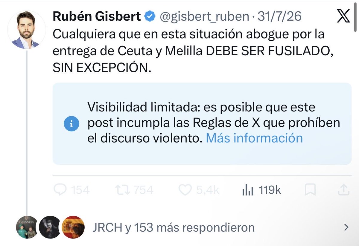 gisbert_ruben's tweet photo. Vaya vaya… hay alguien que está denunciando mis publicaciones que denuncian que en España HAY QUIEN TRABAJA PARA INTERESES ISRAELÍS es relación con lo de ceuta…
Es decir, hay alguien que se está tomando muchas molestias en intentar censurarme cuando expongo que hay grupos y personas en redes sociales y divulgadores cuya finalidad es terminar conduciendo al rebaño a la aceptación de la entrega de territorio español.

¿Quién será?… 😏