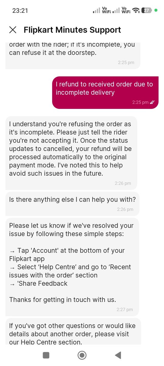 kumarkeshav44's tweet photo. @Flipkart @ConsumerReports  @consumercourtin 
I have ordered a product from @Flipkartminutes and his delivery boy comes with shorted item to delivery, when i ask about then they told me we don't have avlable, then i ask him why you come to delivery if flipkart have not available https://t.co/Z3xJChEyci