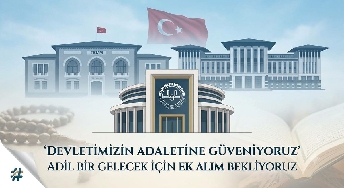 Karacam2005's tweet photo. @celaleddin_gul Diyanet’in ihtiyaç duyduğu yetişmiş personel hazır bekliyor. Yeni süreçler yerine mevcut yedek adayların değerlendirilmesi hem kamu yararına hem de hakkaniyete uygundur.

@RTErdogan @dbdevletbahceli @Akparti @MHP_Bilgi @DIBSafiArpagus
#DibYedekİlanı https://t.co/QUbxR5Irso