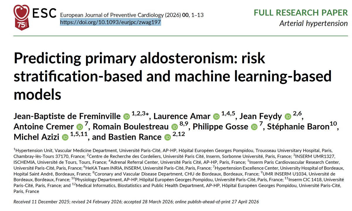 DrWanpen's tweet photo. great HTN JC by @GiaconaJohn on paper on ML prediction of PA. Very interesting but much more to be done ! https://t.co/TkCY18ERiP