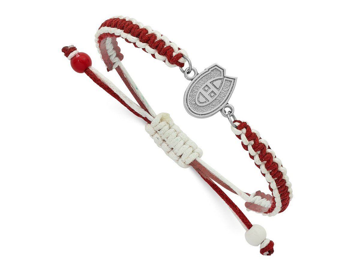 finejewelerscom's tweet photo. LogoArt Stainless Steel NHL Montreal Canadiens Adjustable Cord Bracelet https://t.co/ZZz9f177Iv #finejewelers #jewelry #jewels #bracelets #adjustable #logoart https://t.co/0Jq6vsHaed