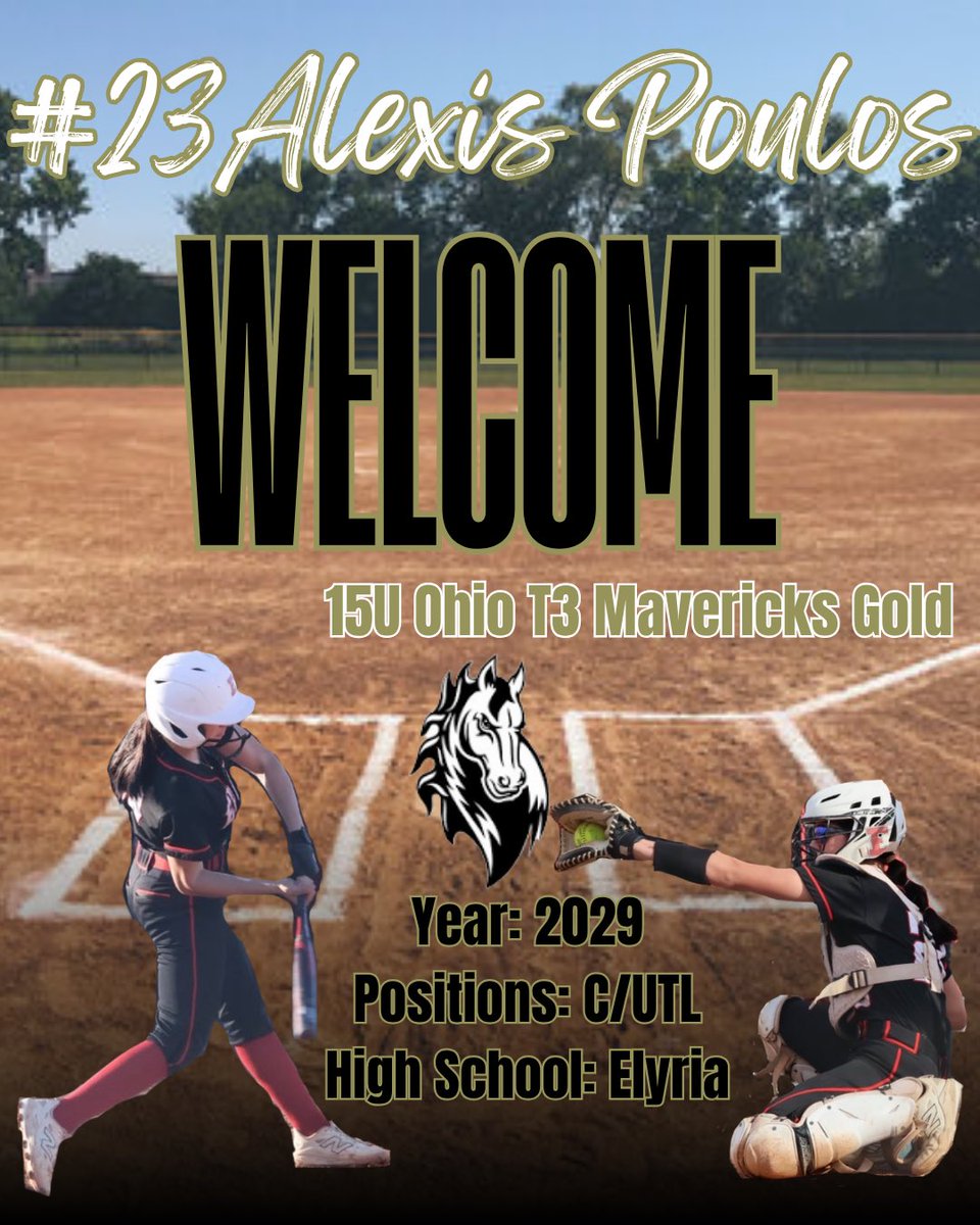 16UOHT3MavsGold's tweet photo. 💣ROSTER ANNOUNCEMENT 💣

We’re so excited to welcome 2029 @alexis_pou95153 to 15U Ohio T3 Mavericks Gold for the 2026-27 season!  We can’t wait to get to work Lex! https://t.co/I6uhjr96IS