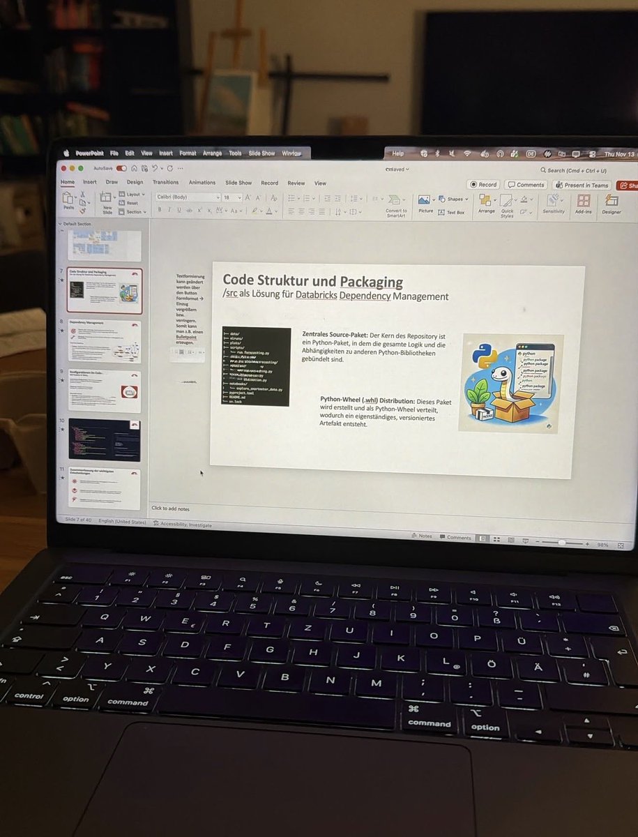 Jasen_techz's tweet photo. Somehow I ended up doing another slide set
we presented our MLOps
approach from our last project to non-ML folks today and thankfully they really liked it 🎉 https://t.co/P3VwMXMNA7